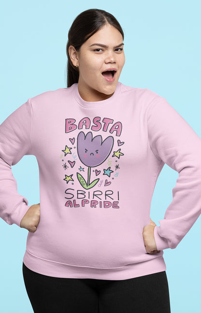Felpa unisex a girocollo - Basta sbirri al Pride
