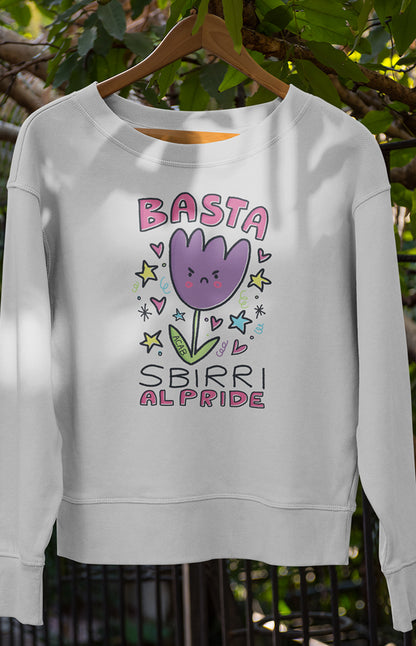 Felpa unisex a girocollo - Basta sbirri al Pride