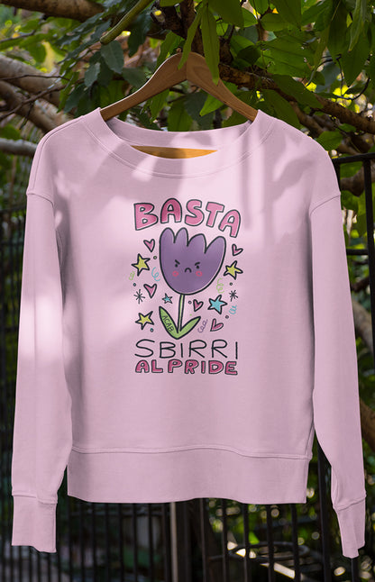 Felpa unisex a girocollo - Basta sbirri al Pride