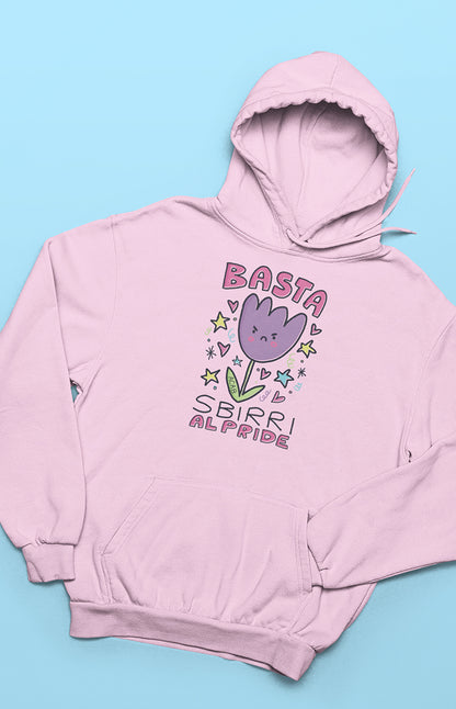 Felpa unisex con cappuccio - Basta sbirri al Pride
