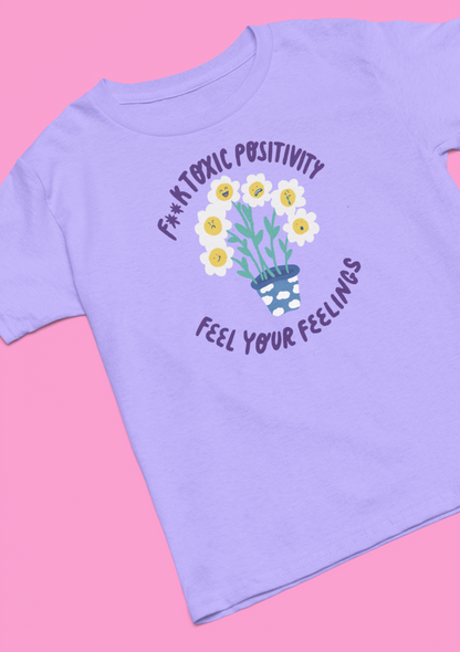 Feel your feelings - T-shirt unisex in cotone biologico