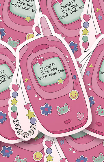 Non chiedere a ChatGPT, chiedi alle ame - sticker
