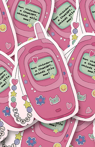 Non chiedere a ChatGPT, chiedi alle ame - sticker