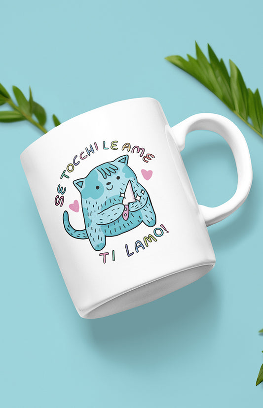 Tazza in ceramica - Se tocchi le ame - collezione Pride