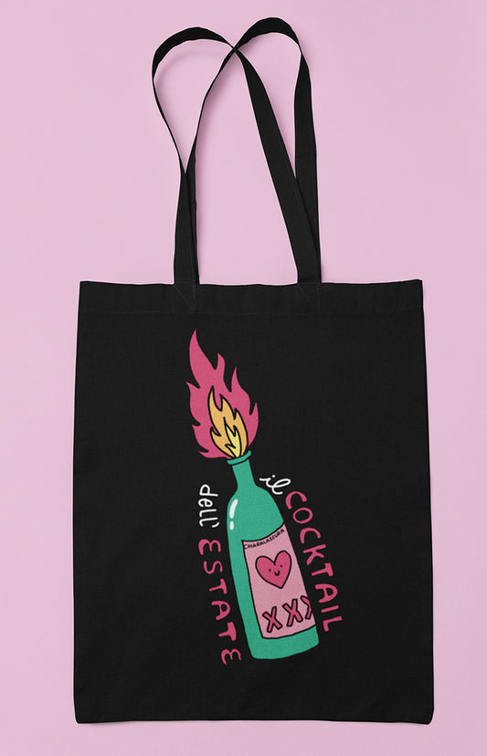 Molotov, il cocktail dell'estate - Tote bag in cotone biologico - Collezione Pride