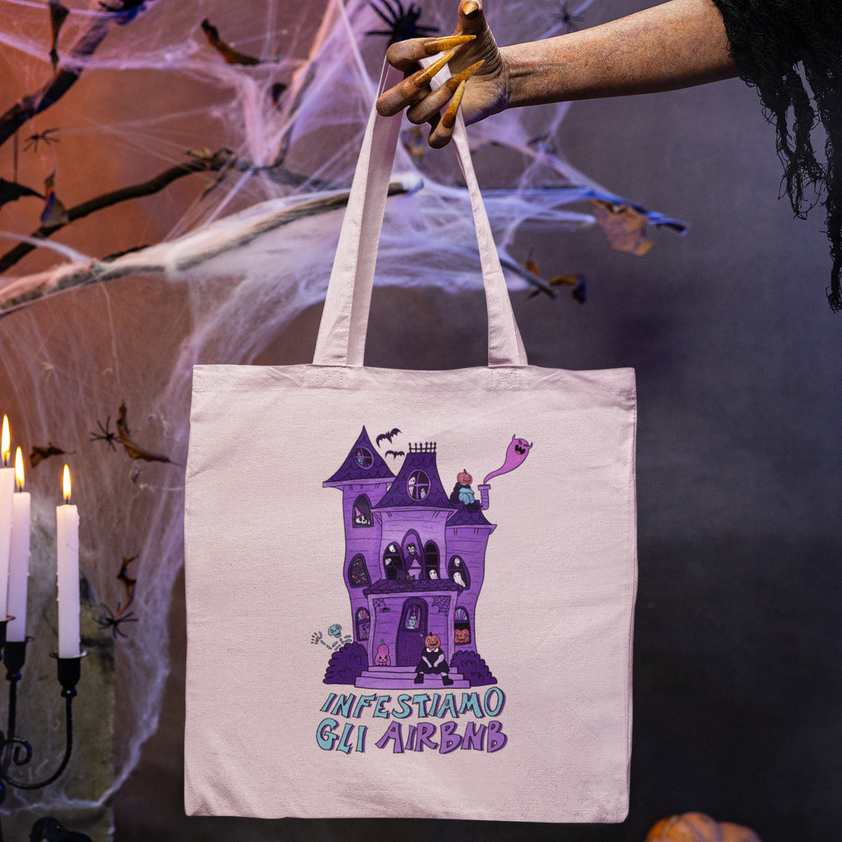 Tote bag - Infestiamo gli Airbnb