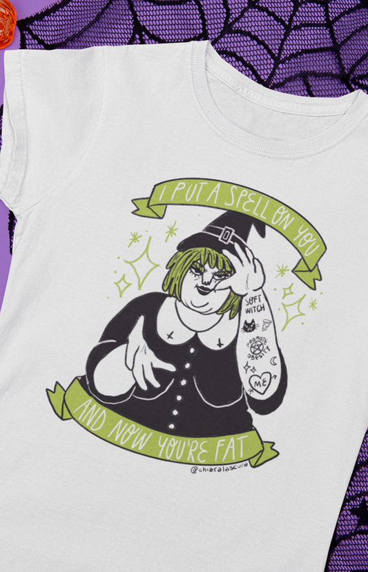 I put a spell on you - T-shirt unisex in cotone biologico