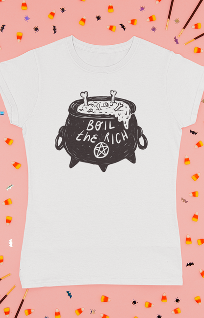 Boil the rich - Organic unisex t-shirt