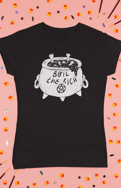 Boil the rich - Organic unisex t-shirt