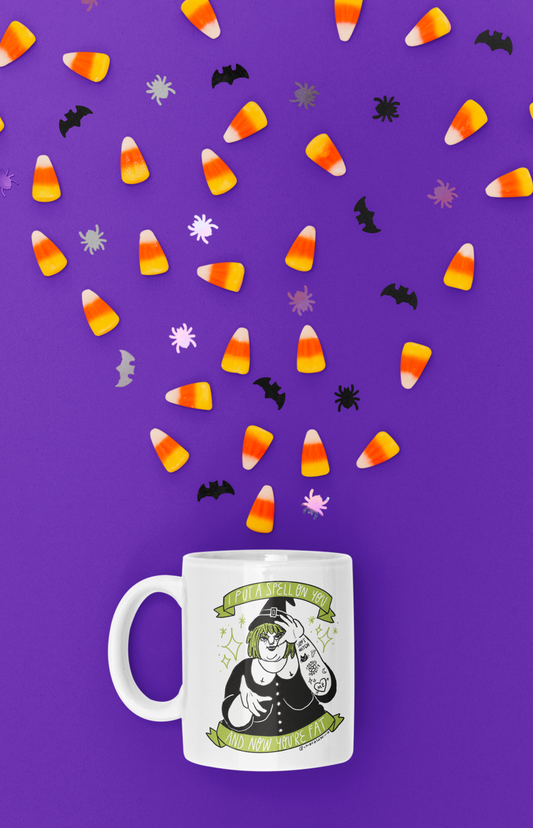 Ceramic mug - Fat feminist coven