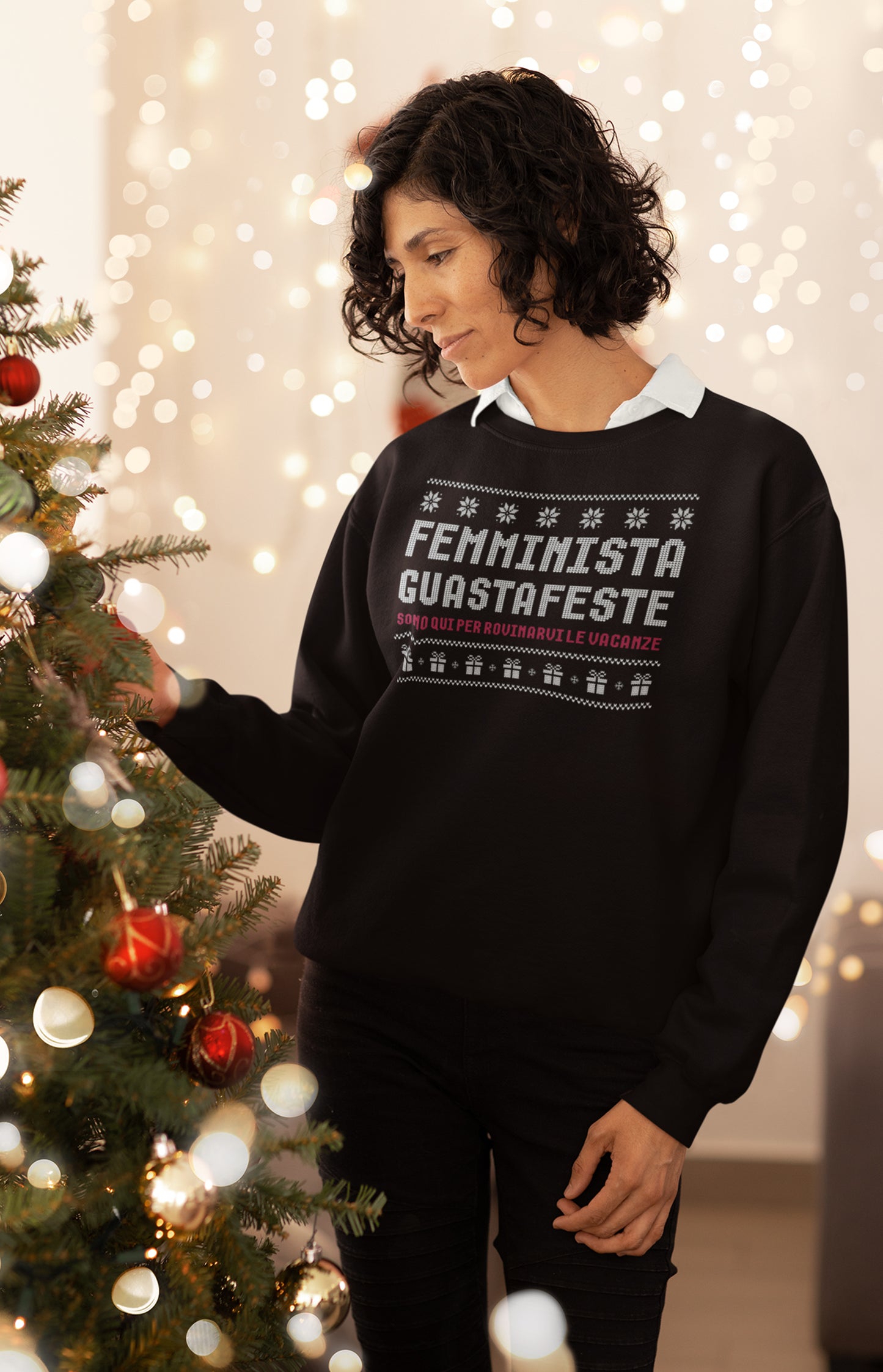 Ugly Christmas sweater - Femminista guastafeste