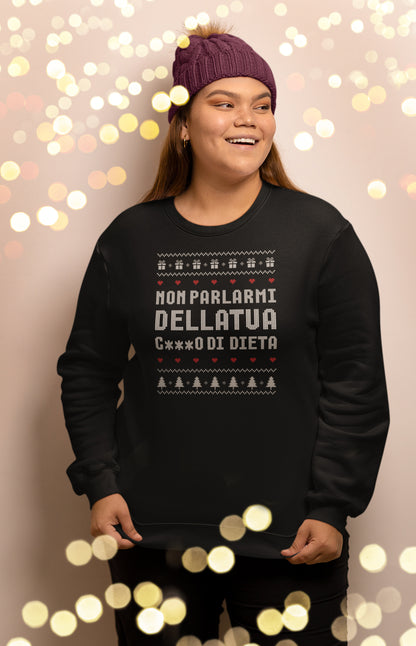 Ugly Christmas sweater - Non parlarmi della tua dieta