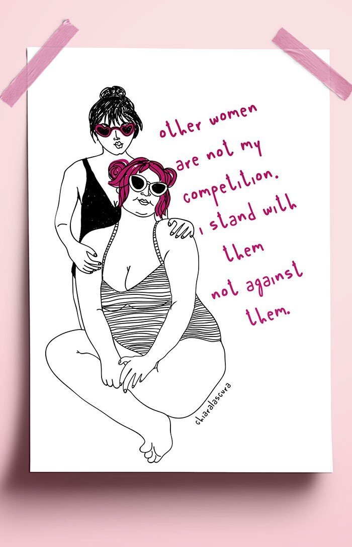 Art print - Other women are not my competition