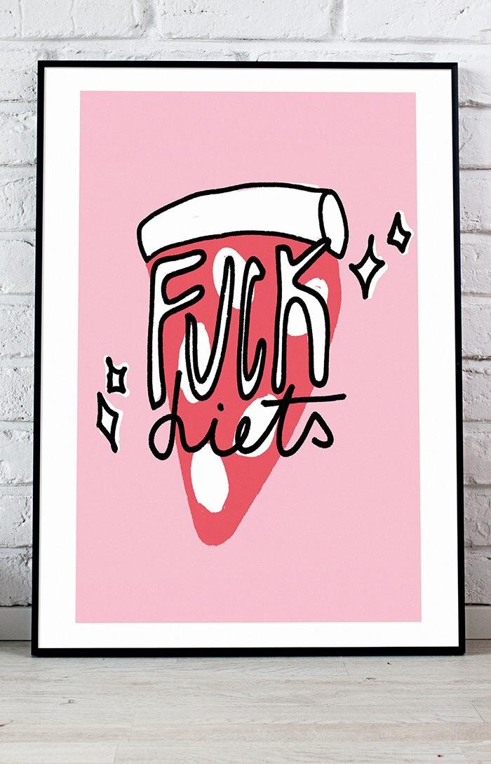 Art print - F diets
