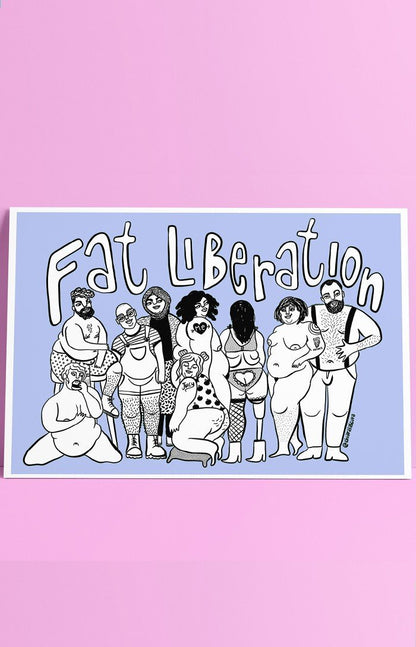 Art print -Fat liberation