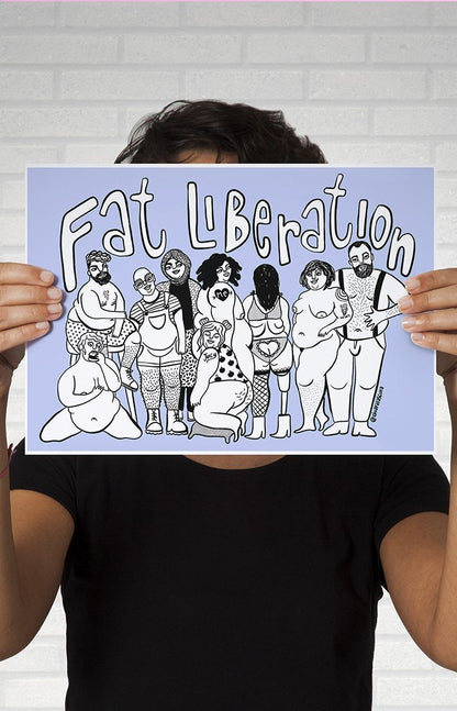 Art print -Fat liberation