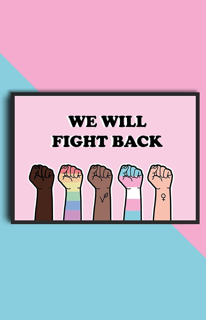 Art print - We will fight back