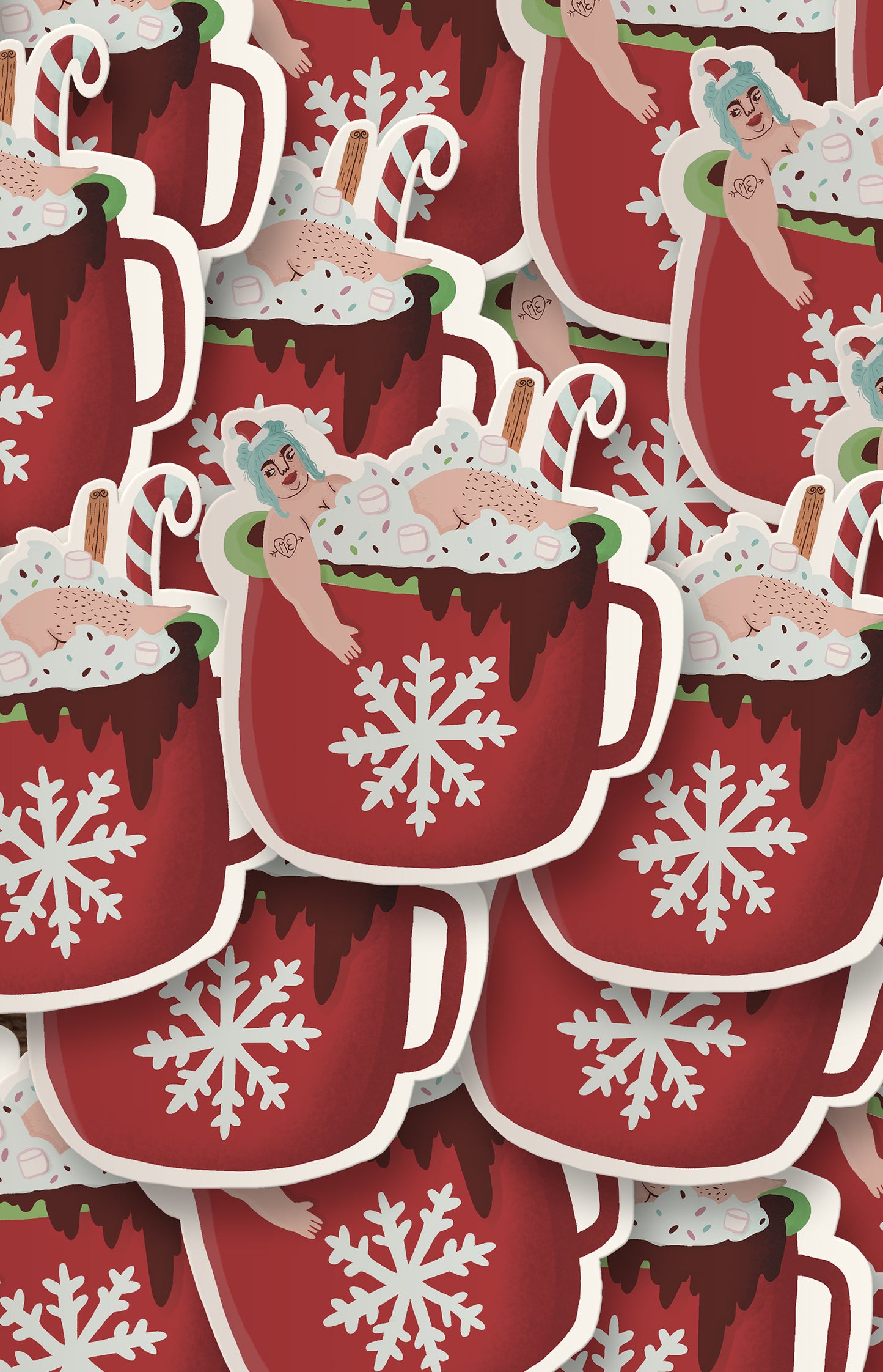 Hot cocoa - adesivo