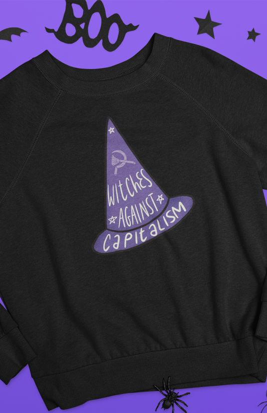 Unisex crewneck sweatshirt  - Witches against capitalism