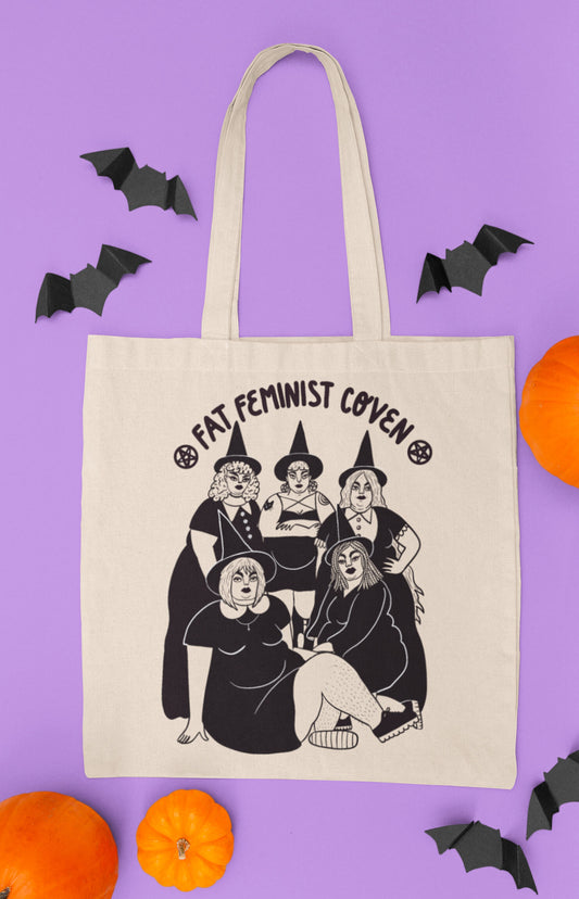 Tote bag - Fat feminist coven