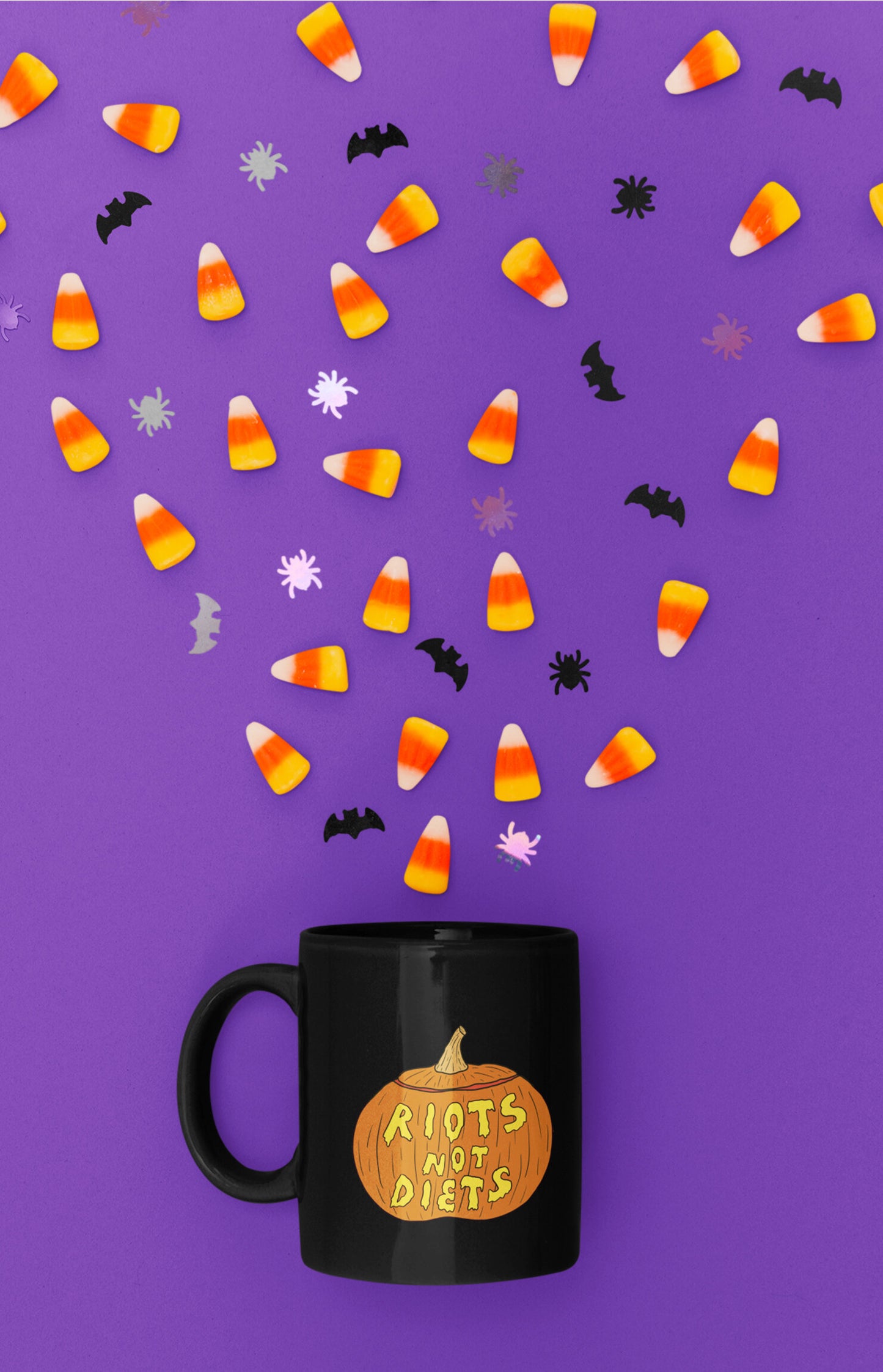 Ceramic mug - Riots not diets
