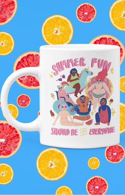 Ceramic mug  - Summer fun
