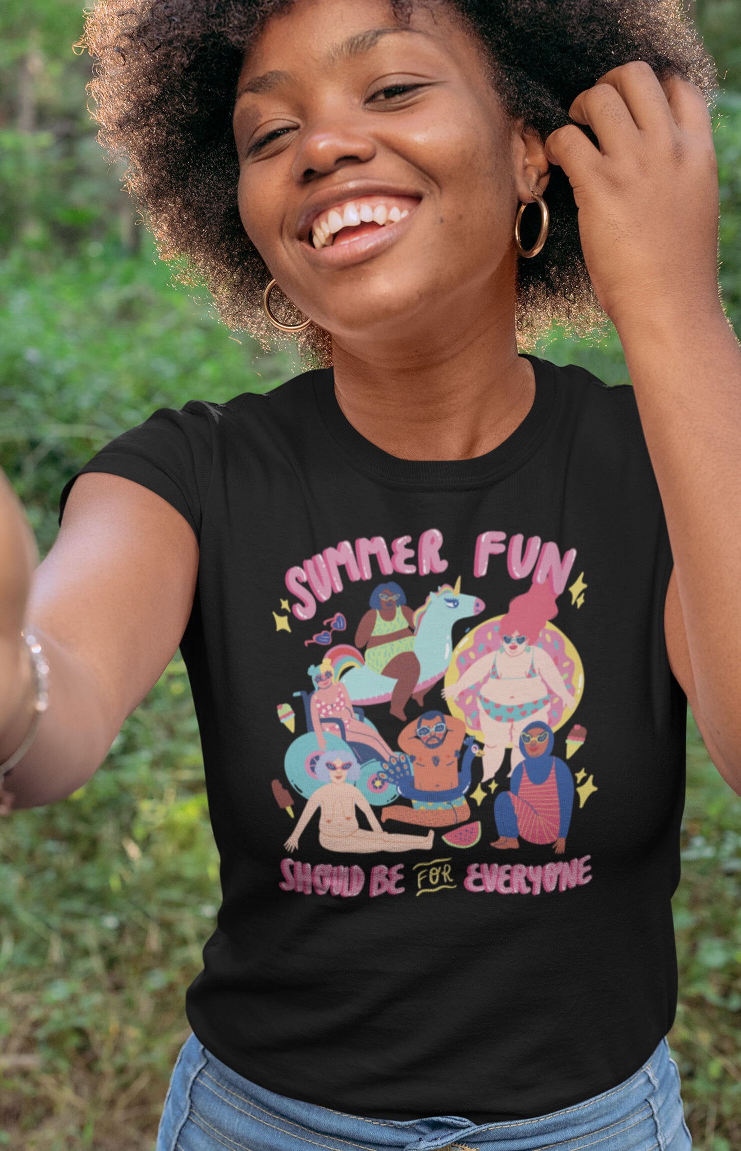Summer fun - Organic unisex t-shirt