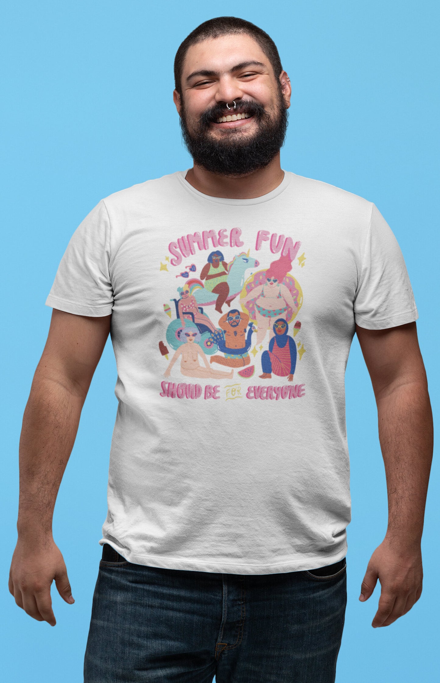 Summer fun - Organic unisex t-shirt
