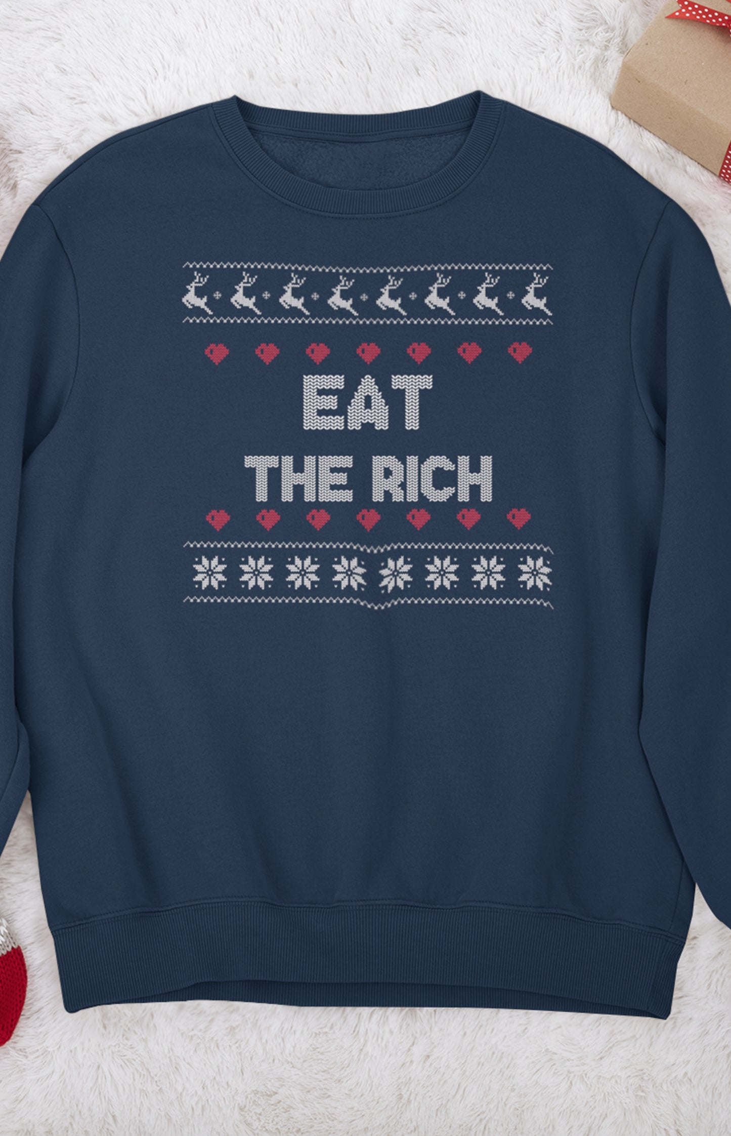 Unisex crewneck sweatshirt - Boil the rich