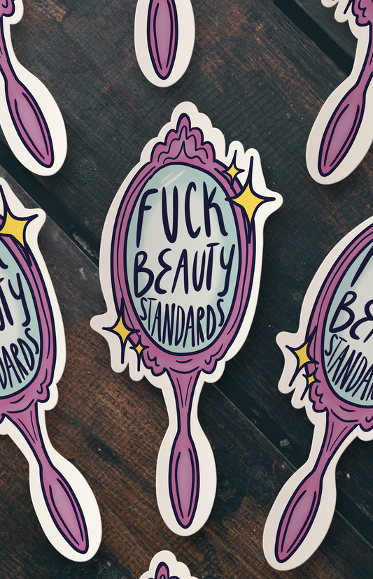 Beauty standards - sticker