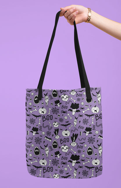 All over print tote - Spooky veggies