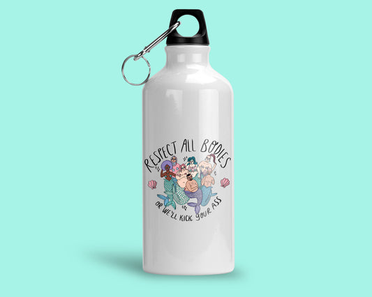 Water bottle - Body positive mermaids