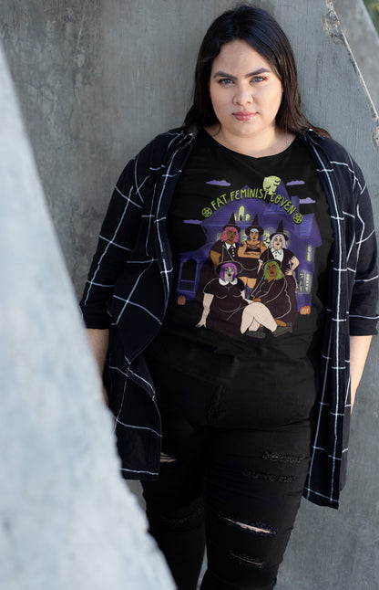 Fat feminist coven full color - Unisex organic t-shirt