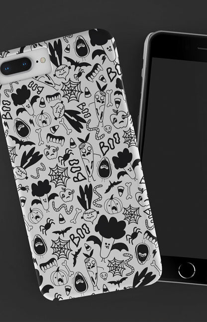 Tough Case - Vegan halloween pattern