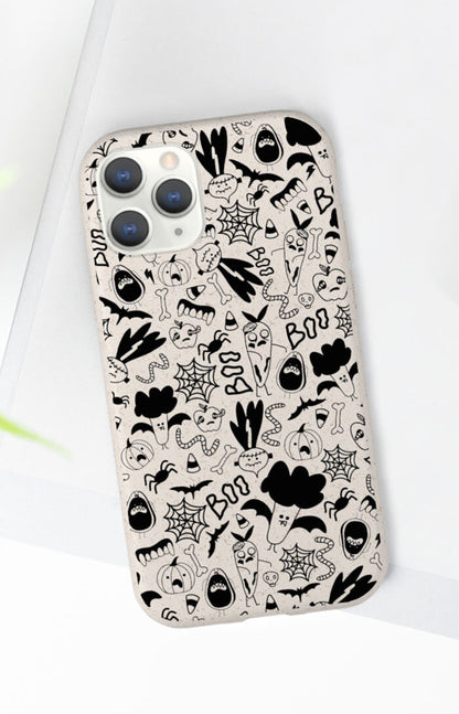 Biodegradable phone case  - Spooky veggies
