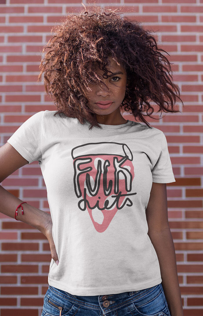 F diets - T-shirt unisex in cotone biologico