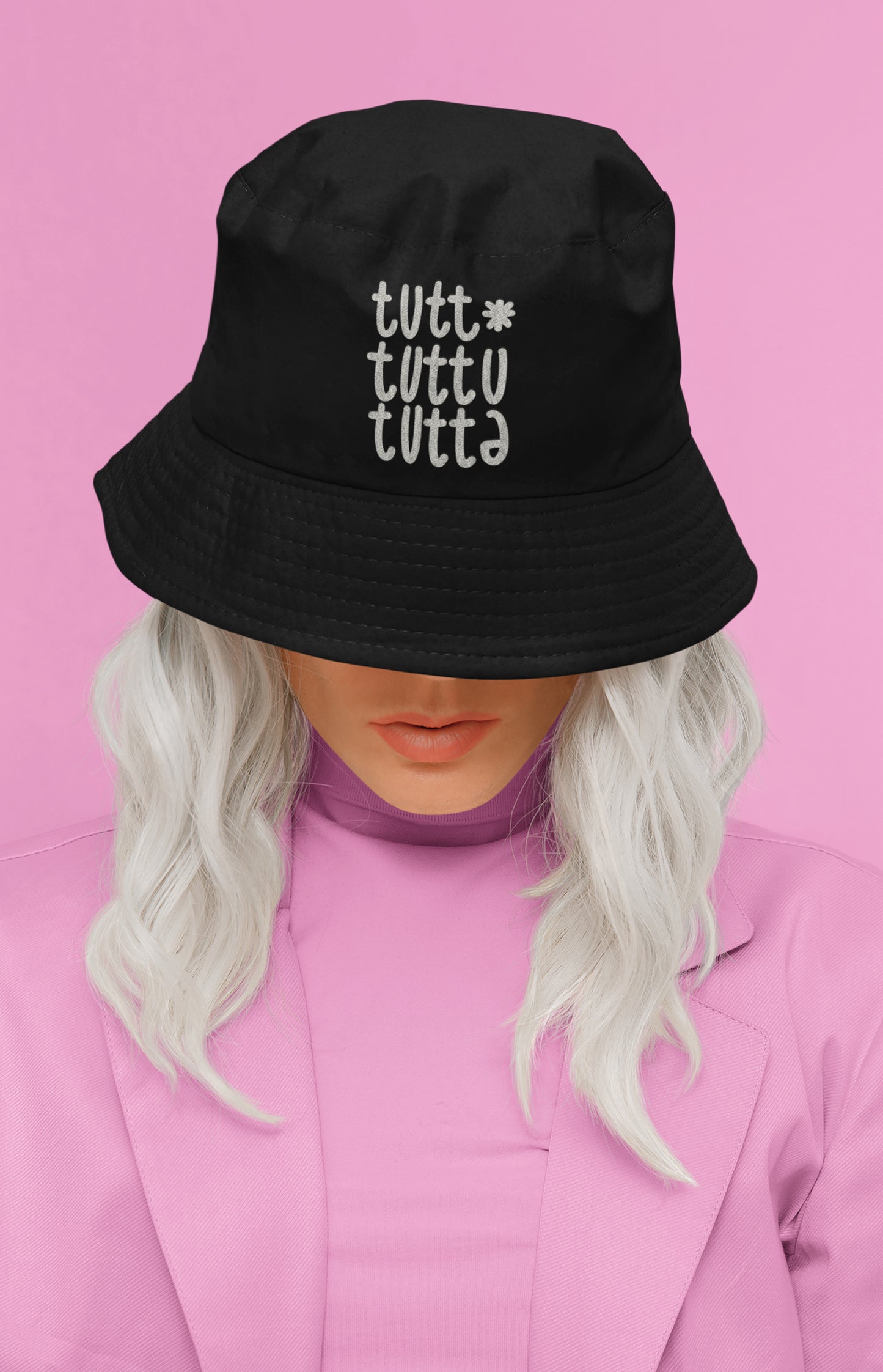 Embroidered bucket hat - Tutt*