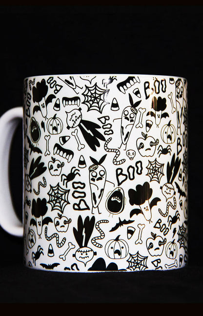 Tazza in ceramica - Spooky veggies