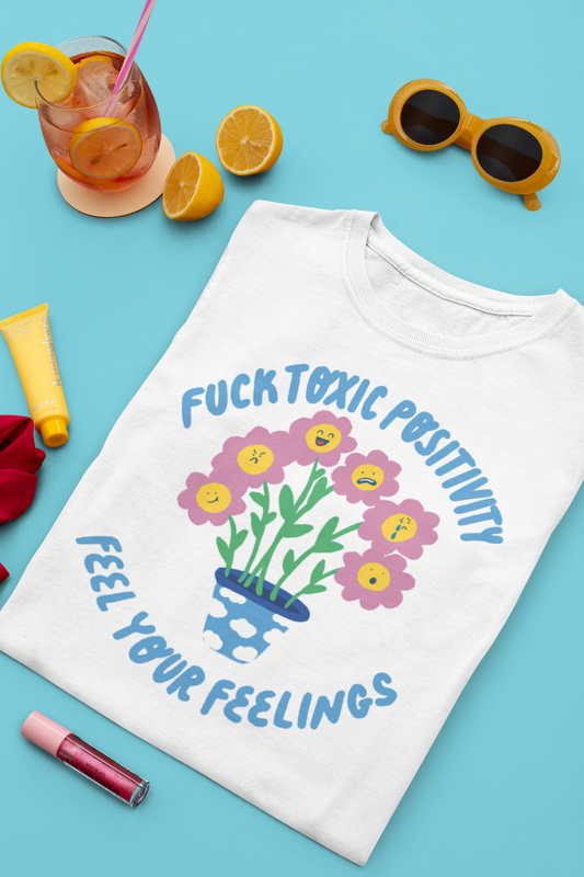 Feel your feelings - T-shirt unisex in cotone biologico