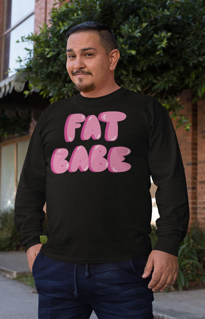 Unisex organic sweatshirt - Fat babe