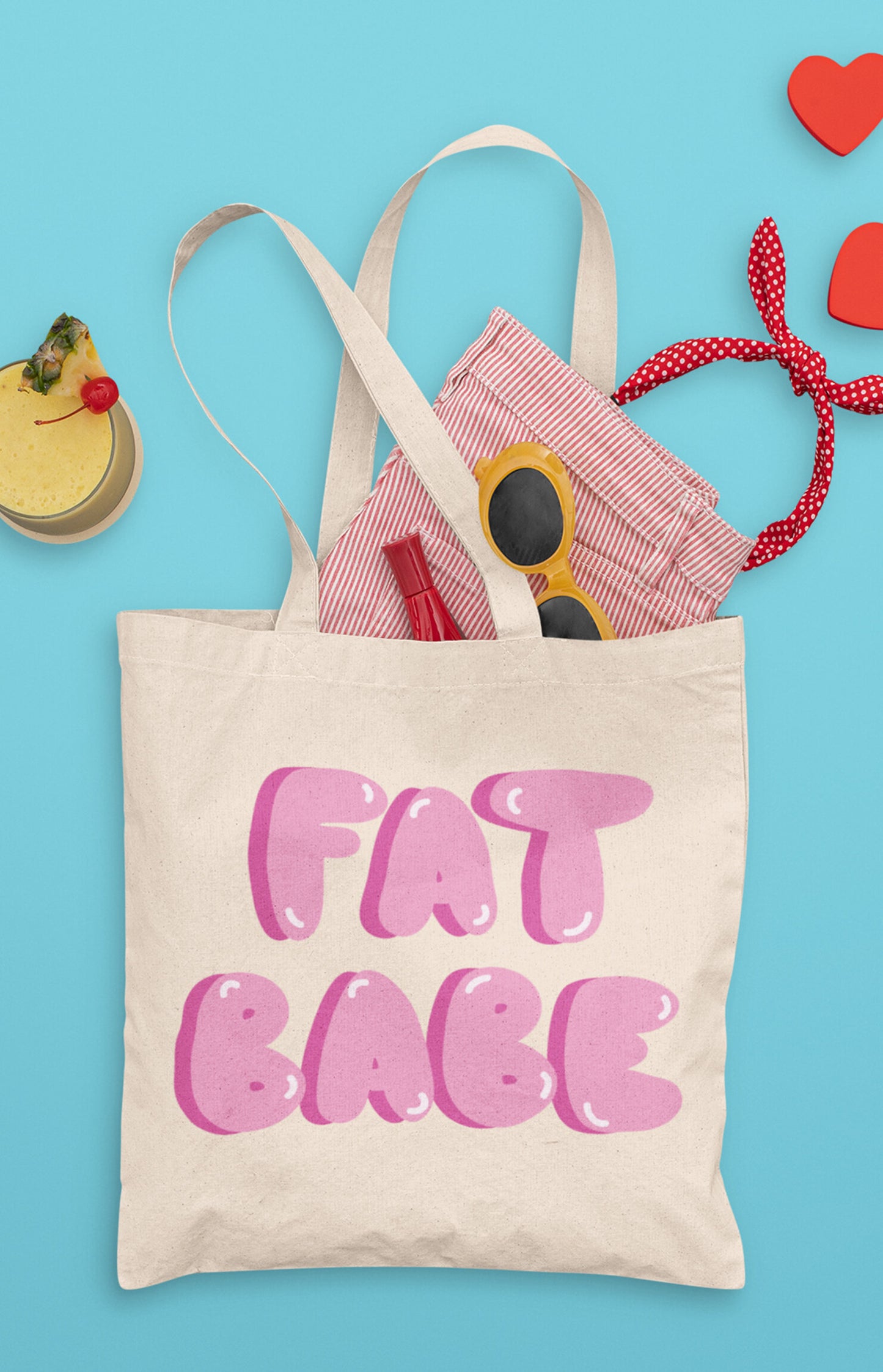 Tote bag - Fat babe