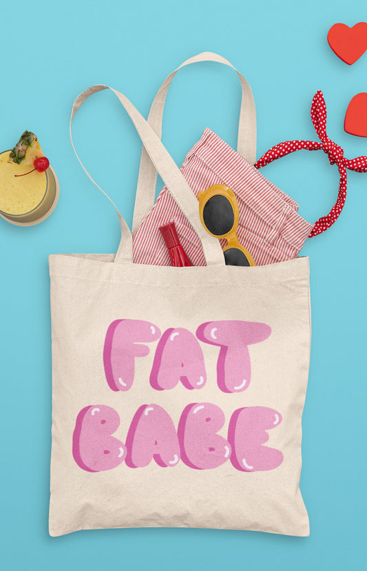 Tote bag - Fat babe