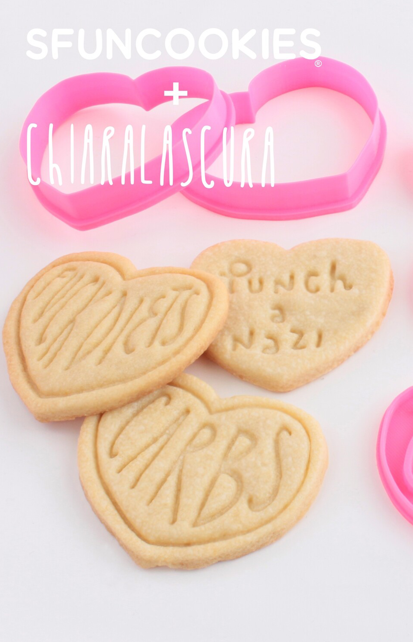 SOLDOUT Sfuncookies + Chiaralascura - Cutter per biscotti riottosi